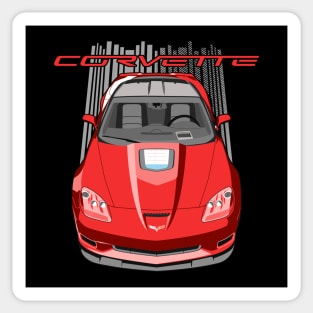 Corvette C6 ZR1 - Red Sticker